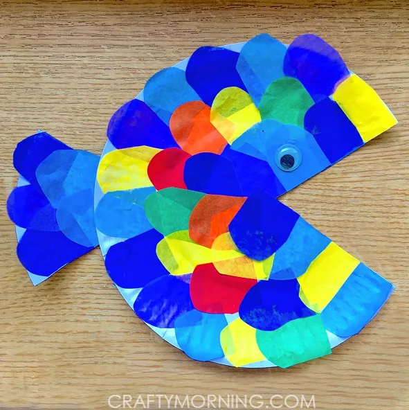 20 Easy Tissue Paper Crafts for Preschooler